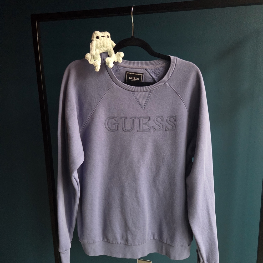 Guess Light Purple Sweatshirt